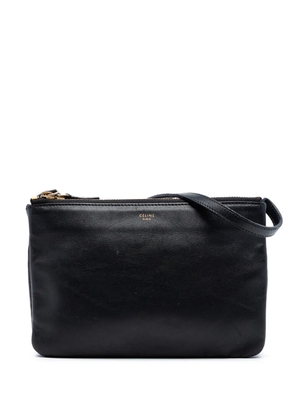 Celine Pre-Owned 2014 Small Lambskin Trio crossbody bag - Black