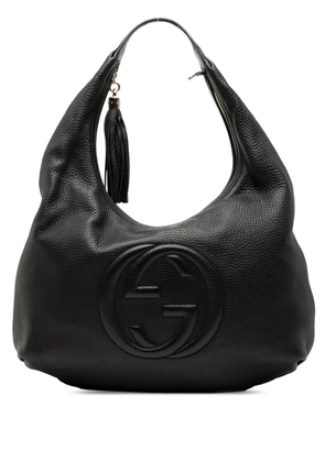 Gucci Pre-Owned 2000-2025 Leather Soho hobo bag - Black