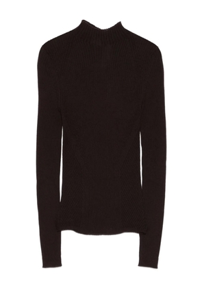 TWINSET ribbed-knit jumper - Brown