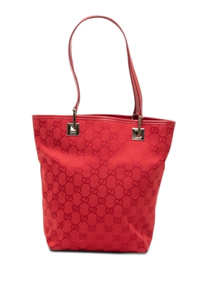 Gucci Pre-Owned 2000-2015 GG Canvas tote bag - Red