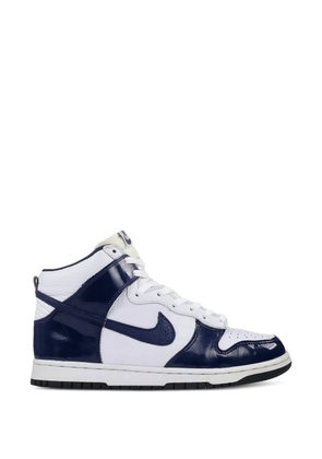 Nike Dunk High leather sneakers - White