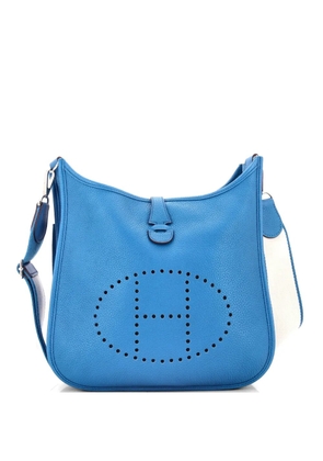 Hermès Pre-Owned Evelyne Bag Gen III Clemence PM crossbody bag - Blue