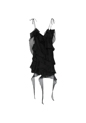 Les Filles d'Eva ruffled mini dress - Black