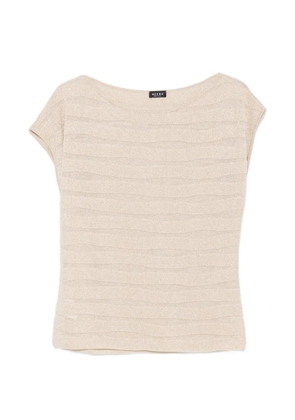 Neera ribbed top - Gold