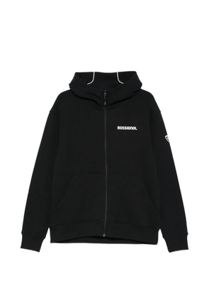 Rossignol logo full-zip hoodie - Black
