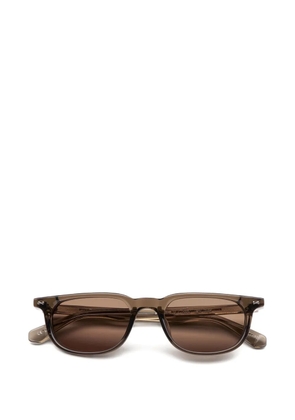 Chimi Novis rectangle-frame sunglasses - Brown