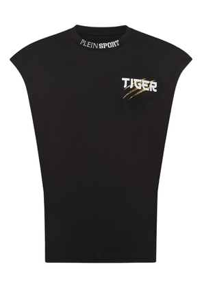 Plein Sport Tiger Tokyo tank top - Black