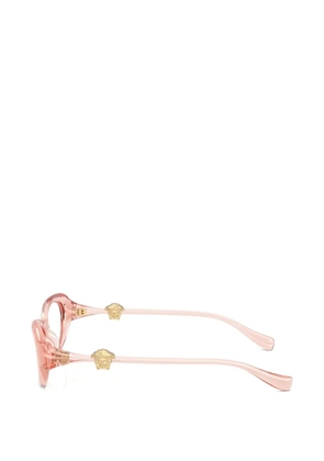 Versace Medusa Head-appliqué glasses - Pink