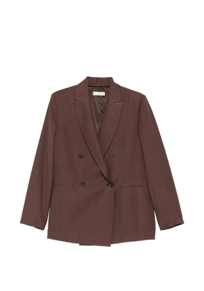 Antonelli double-breasted blazer - Brown
