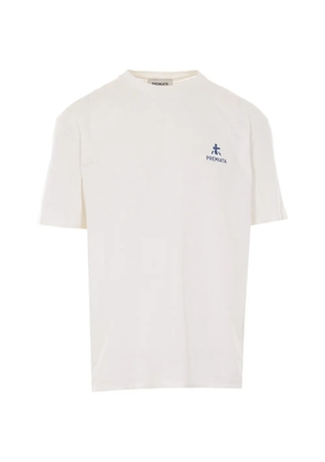 Premiata chest logo T-shirt - Neutrals