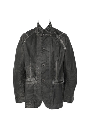 Isaac Sellam Experience button collared jacket - Black