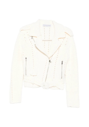 Ermanno Scervino zip-up belted jacket - Neutrals