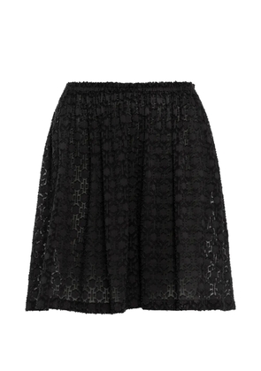 ERES one-shoulder inoubliable shorts - Black