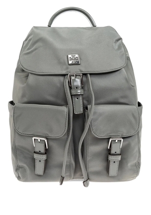 Tory Burch drawstring-fastening backpack - Grey