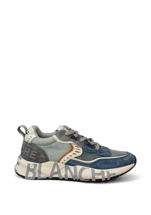 Voile Blanche logo-print sneakers - Blue