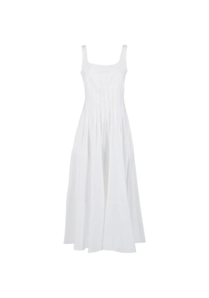 Max Mara Feltre midi dress - White
