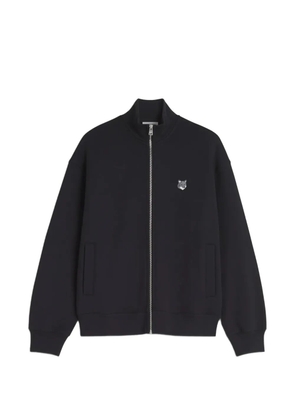 Maison Kitsuné Fox Head zip-up sweatshirt - Black