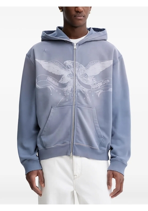 AllSaints full-zip hoodie - Blue