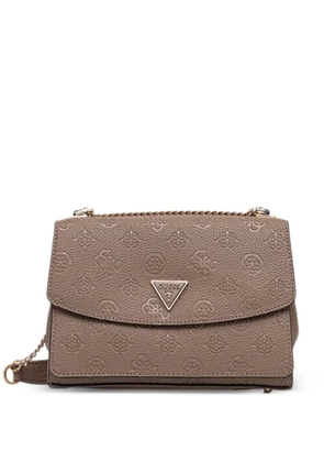 GUESS USA Cresidia embossed chain cross body bag - Neutrals