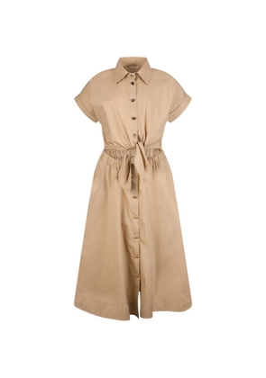 LIU JO cut-out midi dress - Neutrals