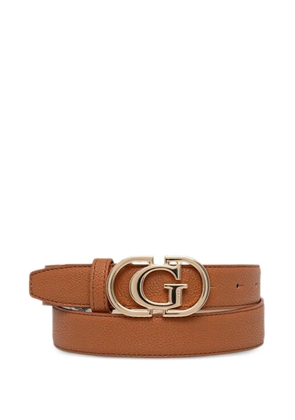 GUESS USA logo buckle belt - Neutrals