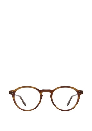 Garrett Leight Stanton round-frame glasses - Brown