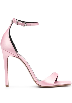 Paris Texas 105mm satin stiletto sandals - Pink