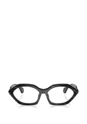 Alain Mikli geometric-frame glasses - Black