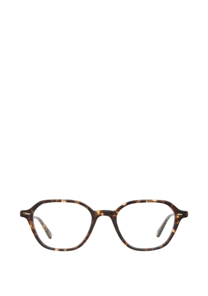 Garrett Leight Galloway geometric-frame glasses - Brown