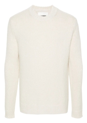 Jil Sander brushed chunky-knit jumper - White