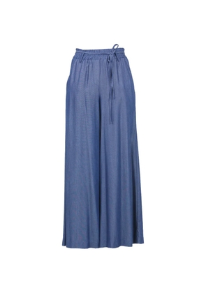 kaos drawstring palazzo pants - Blue