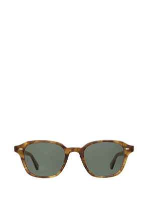 Garrett Leight Lachman geometric-frame sunglasses - Brown