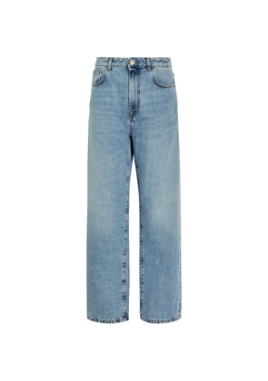 Róhe buttoned straight jeans - Blue