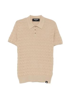 Patrizia Pepe patterned polo shirt - Neutrals