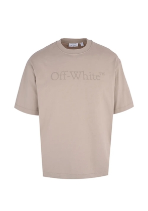 Off-White Bookish faded skate T-shirt - Neutrals