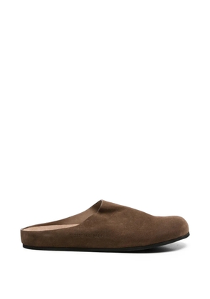 Common Projects round-toe mules - Brown