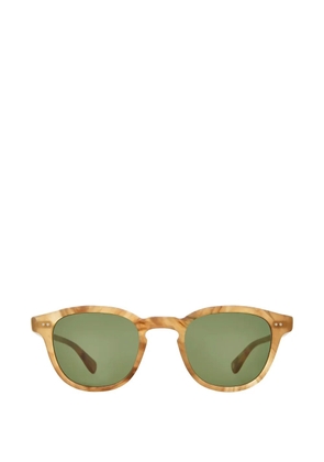 Garrett Leight Evan round-frame sunglasses - Neutrals
