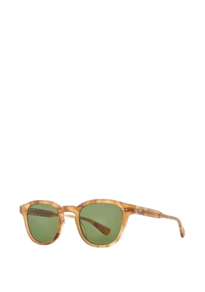 Garrett Leight Evan round-frame sunglasses - Neutrals
