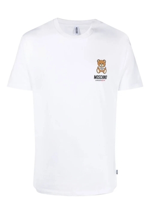 Moschino logo-print cotton T-shirt - White