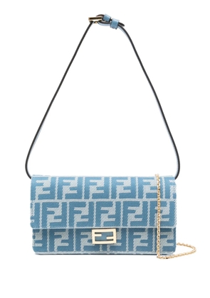 FENDI Baguette cross body bag - Blue