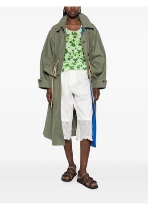 Miu Miu floral-print top - Green