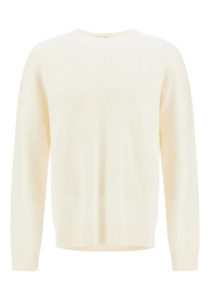 Herno ribbed knit sweater - White