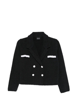 Neera double-breasted cropped jacket - Black