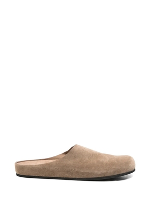 Common Projects suede clogs - Neutrals