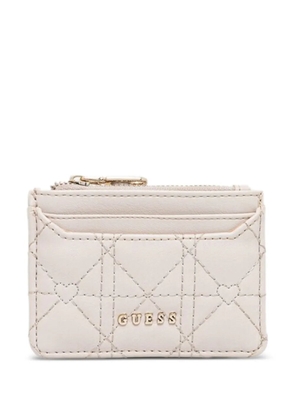 GUESS USA quilted wallet - Neutrals
