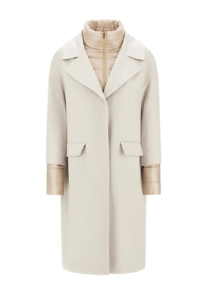 Herno layered coat - Neutrals