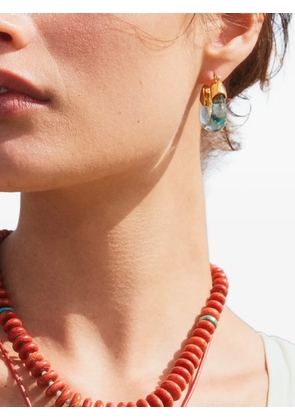 Lizzie Fortunato Organic hoop earrings - Gold