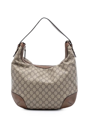 Gucci Pre-Owned 2016-2025 GG Supreme Nice shoulder bag - Neutrals