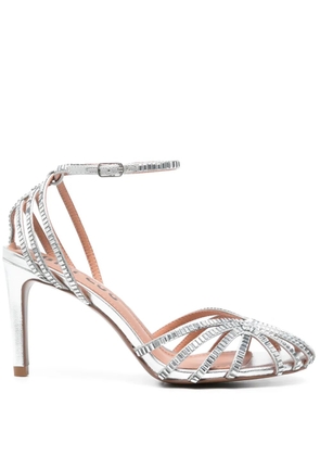 Bibi Lou 85mm Serabi pumps - Silver