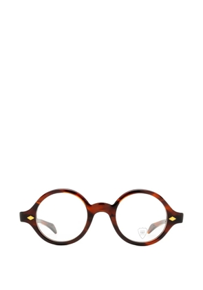 JULIUS TART OPTICAL Round Eye round-frame glasses - Brown